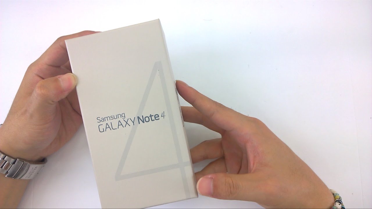 Samsung GALAXY Note 4 (갤럭시 노트 4) 박스 개봉기