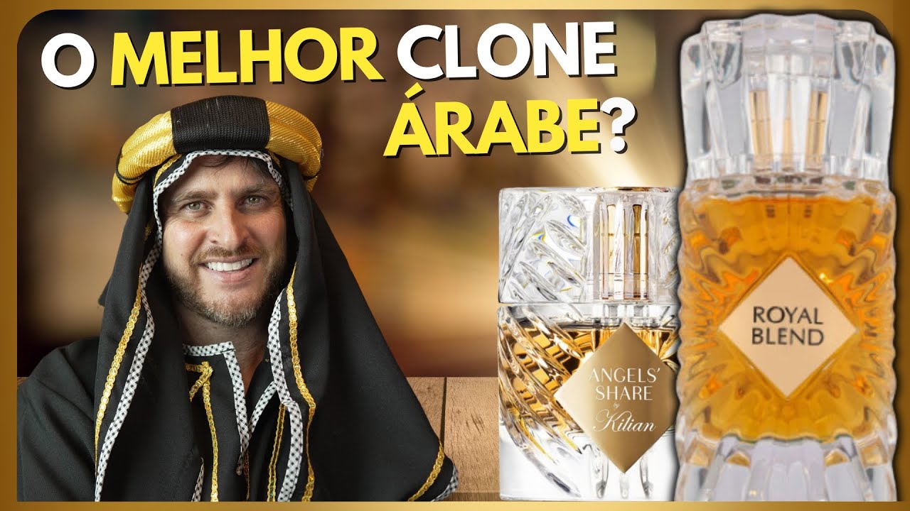 ROYAL BLEND de FRENCH AVENUE | O MELHOR Perfume ÁRABE CLONE do ANGELS' SHARE de KILIAN #perfume