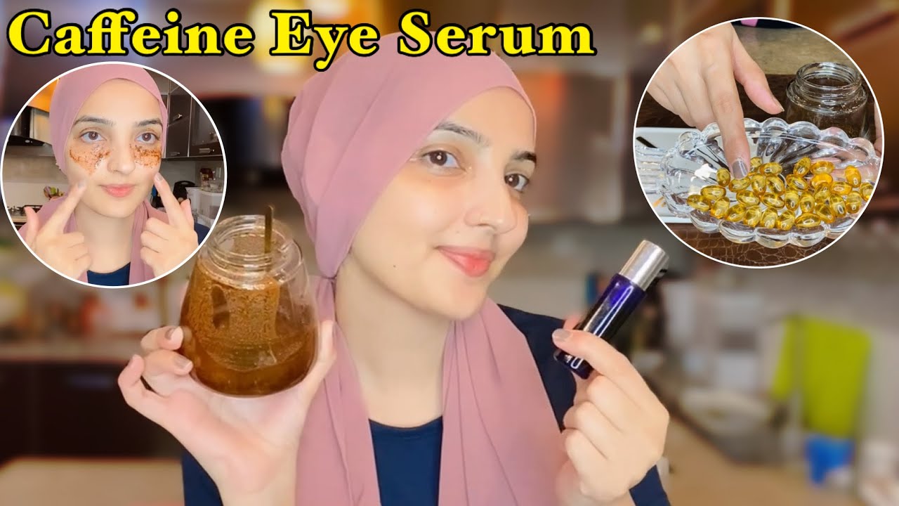 Beautiful Eyes 👁 on Eid 💁‍♀️ Coffee Caffeine Serum Under Eye Dark Circles