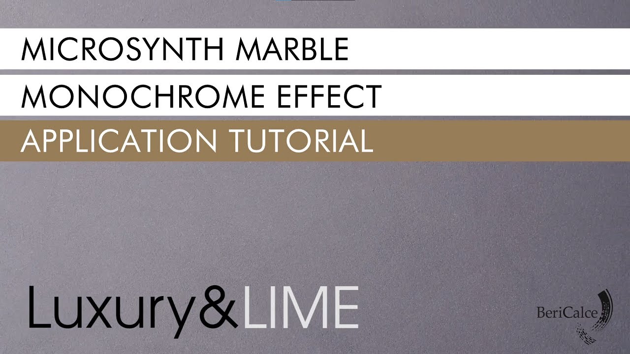 Microsynth Marble Monochrome Effect by Luxury&LIME | Application Video