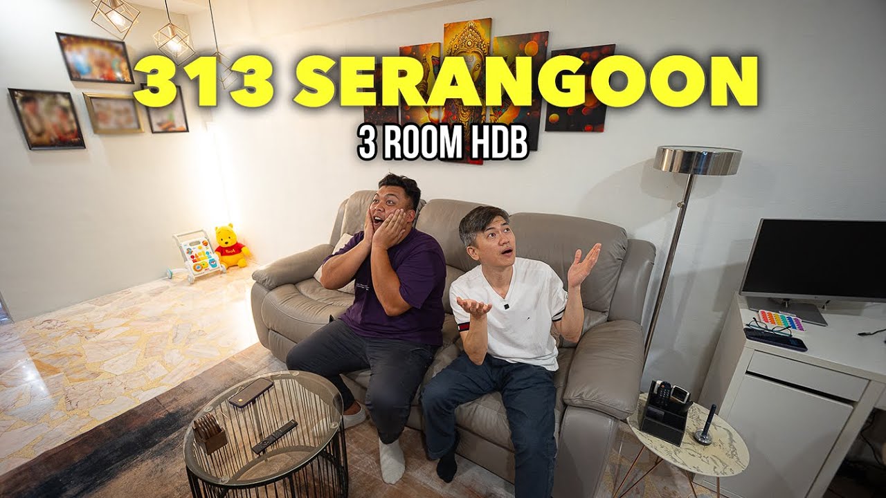 313 Serangoon HDB HomeTour - NEX, Lorong Chuan MRT,  CHIJ, St Gabriel Primary School, Nanyang JC