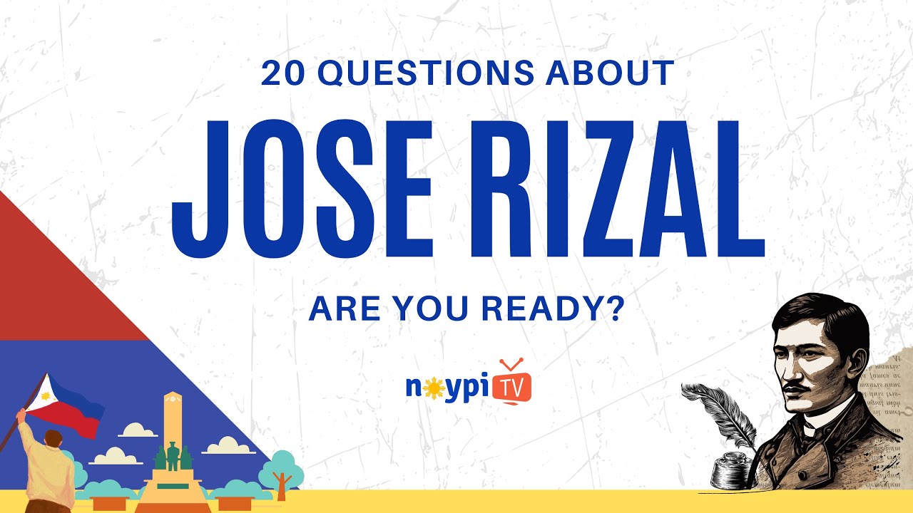 Jose Rizal Quiz✍️📖🤓 | NoypiTV