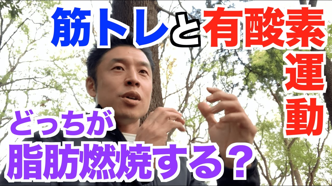 【#51】筋トレと有酸素運動はどっちが脂肪燃焼するのか？そもそも有酸素運動はなぜ脂肪を燃やすんだい？有酸素運動のいろんな疑問に答えます。