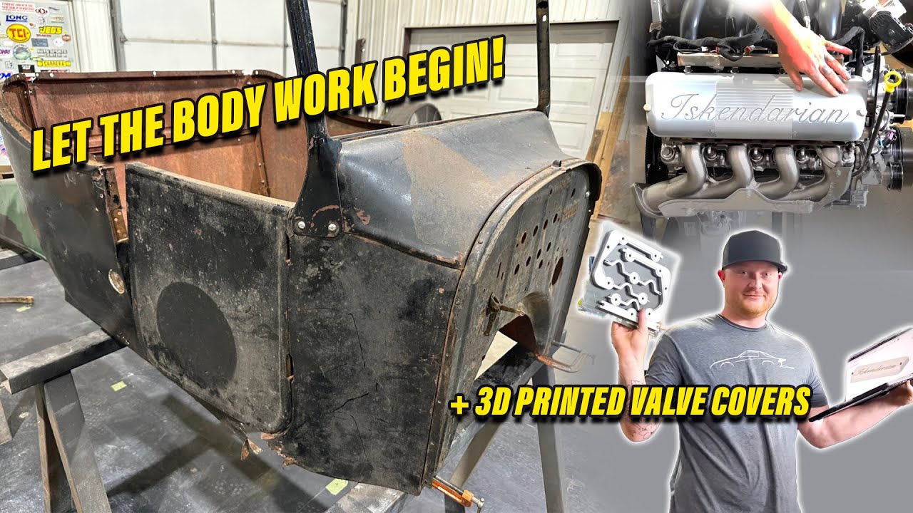 Step by Step Patch Panel AND 3D Printed Valve Covers -  Video 5 Isky Tribute Car