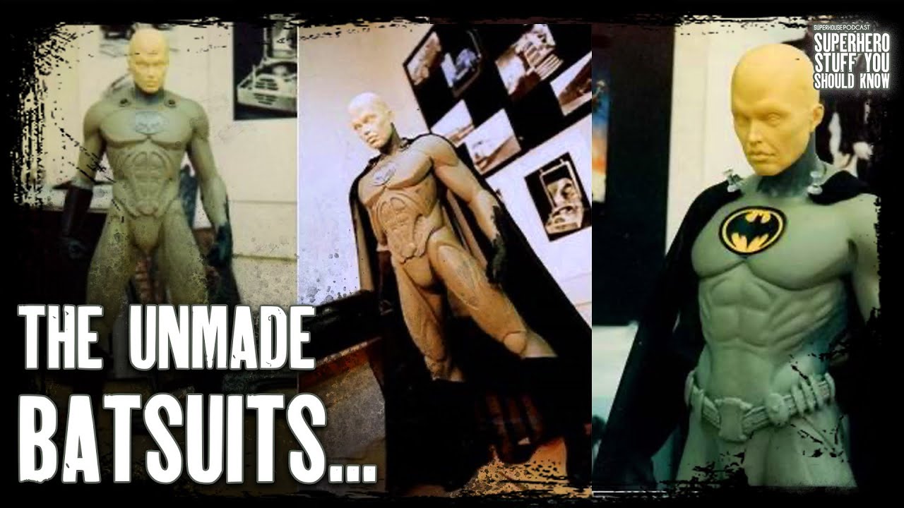 The UNMADE Batsuits of Film & TV