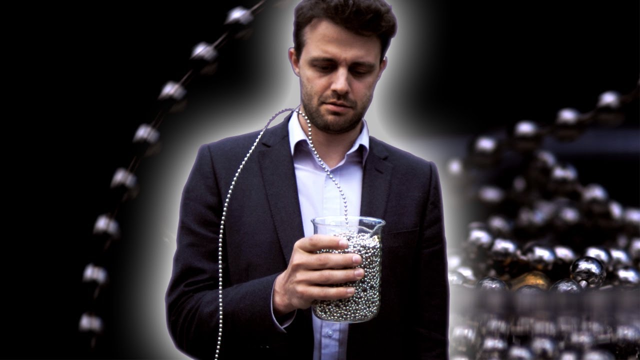 Amazing Slow Motion Bead Chain Experiment | Slow Mo | BBC Earth Explore