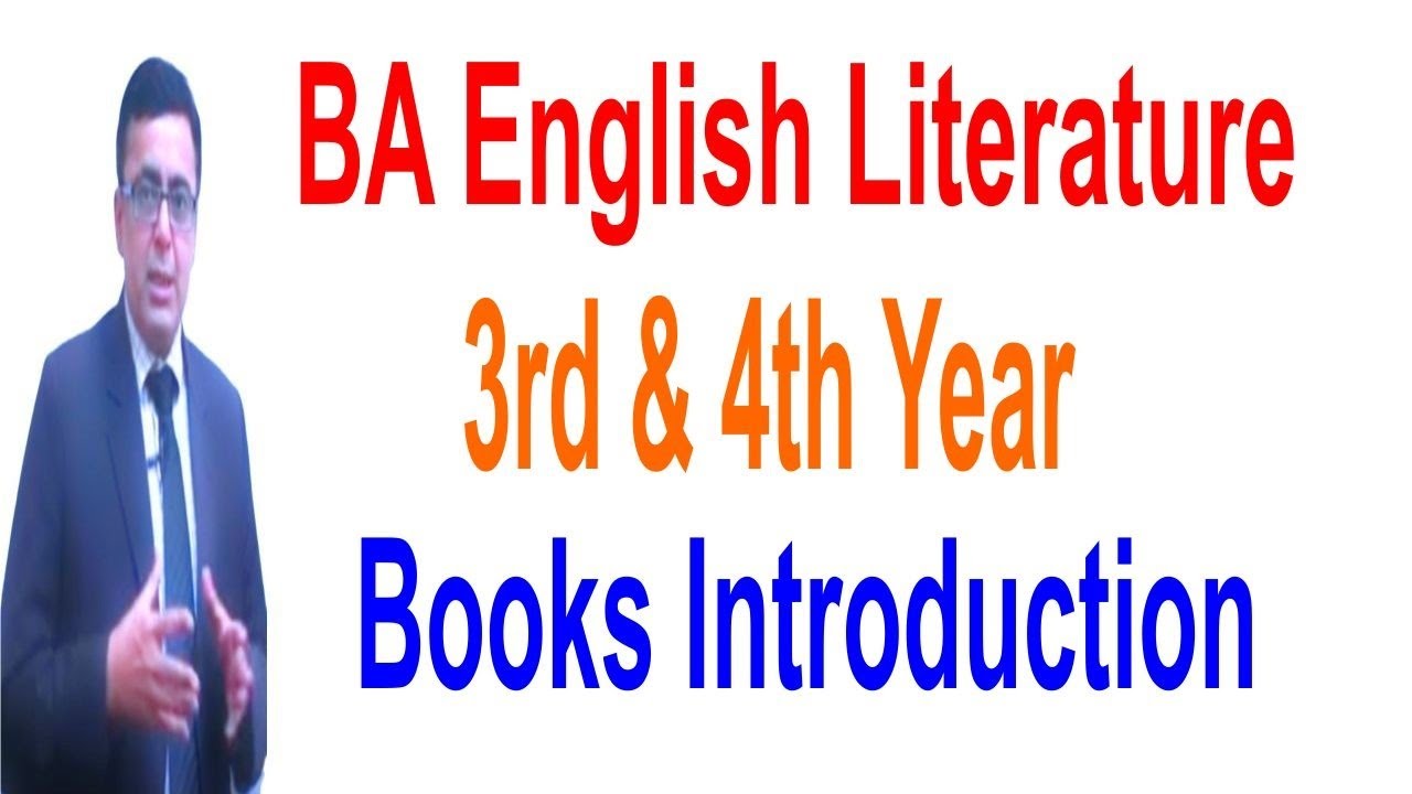 BA English Literature Part.1 & 2 Books Introduction