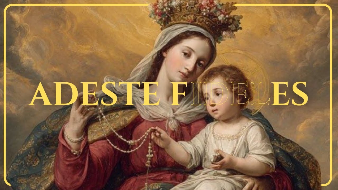Adeste Fideles | Vatican Christmas Mass (lyrics)