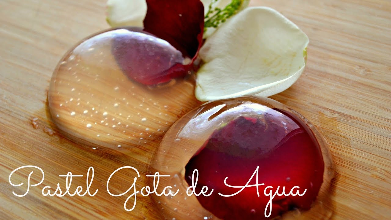 Pastel Gota de Agua/ Postre Japonés/ Cocina Conmigo