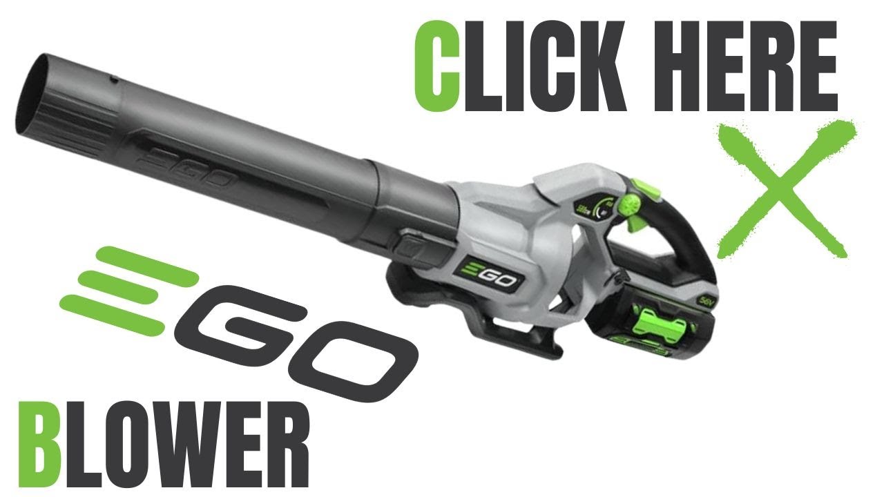 How To use EGO 56V Electric Blower. Using a cordless blower for the first time. EGO 56V leaf blower.
