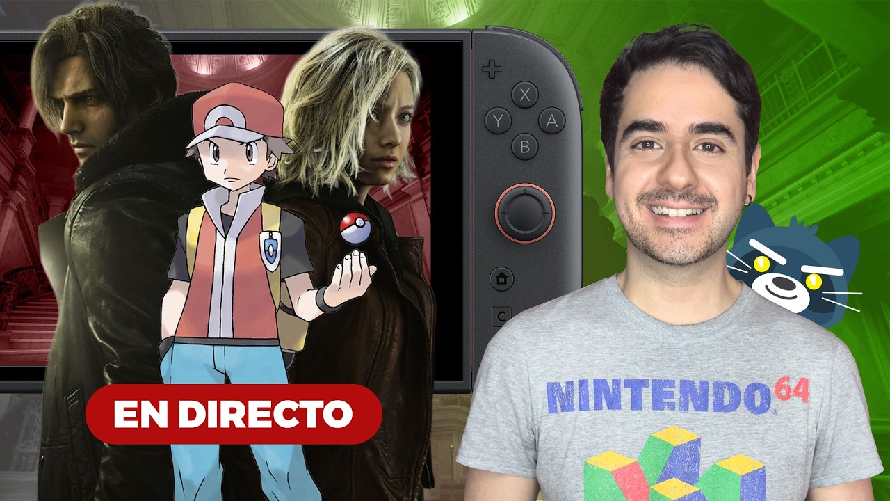 Chismecito, Pokémon Verde Hoja y el inicio de Resident Evil Requiem en Switch 2