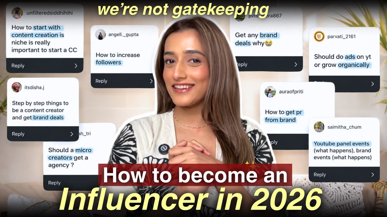 How to Become an Influencer in India in 2026? | Complete Growth Guide