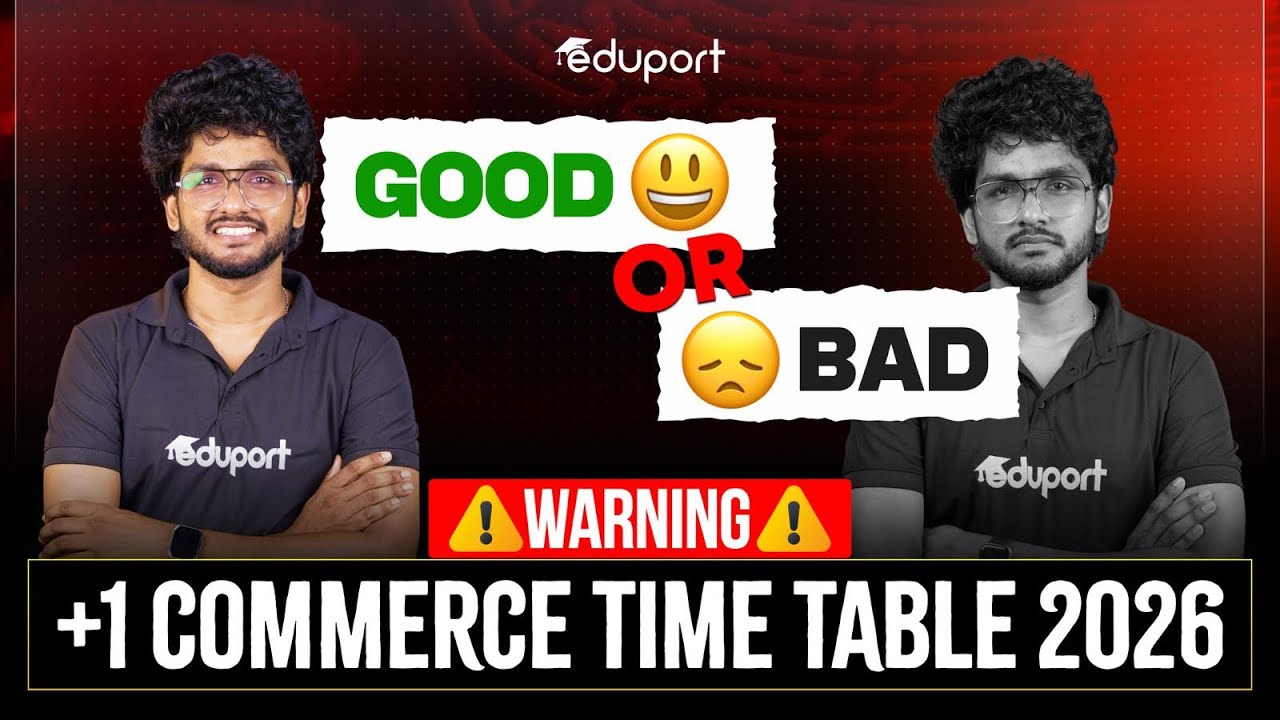 PLUS ONE COMMERCE TIMETABLE 2026 || Kerala || State || March exams