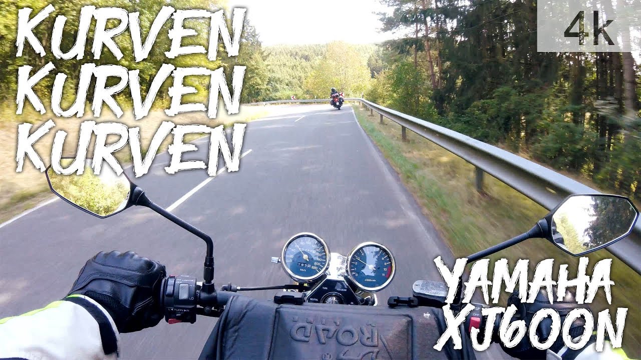 Rideout with my Yamaha XJ 600 N | ultra hd #motofy
