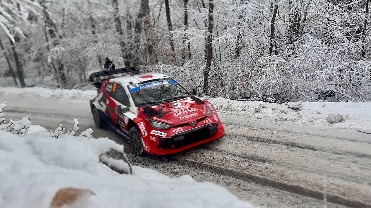 WRC Rally Monte Carlos 2026 : La Bréole / Bellaffaire 1 ES/SS 10-12