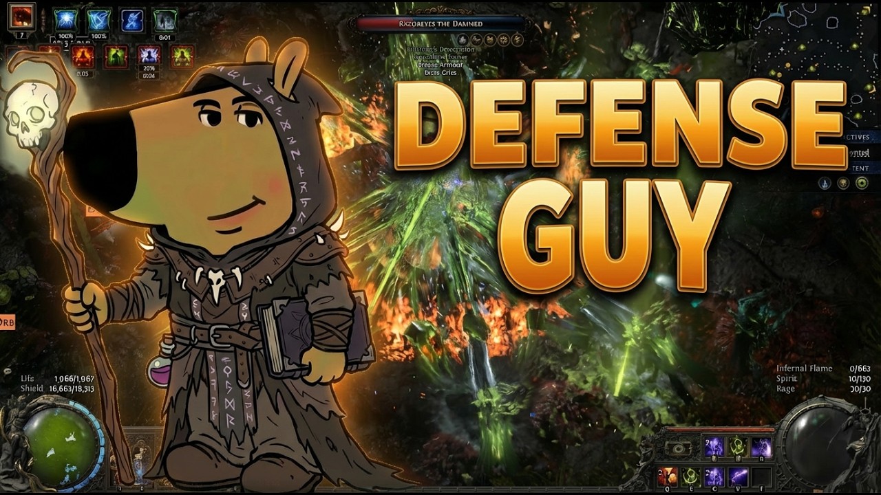 Damage is the best defense? Huh... #poe2 #mechanics
