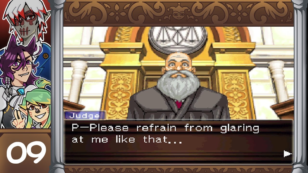 ВЫСТРЕЛ — Давайте сыграем (вслепую): Phoenix Wright Ace Attorney: Justice For All — 09