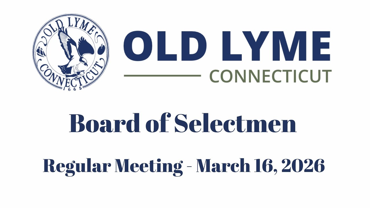 Board of Selectmen Meeting 3/16/26