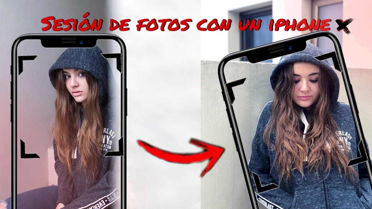 SESIÓN DE FOTOS CON UN IPHONE X