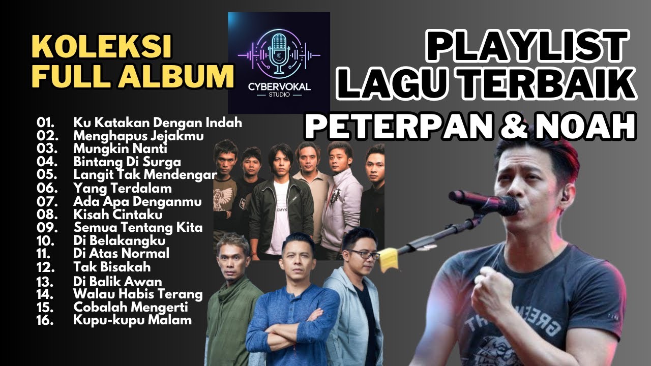 Kumpulan Lagu Hits Peterpan / NOAH Terbaik Sepanjang Masa – Full Album Nostalgia 1 Jam Nonstop