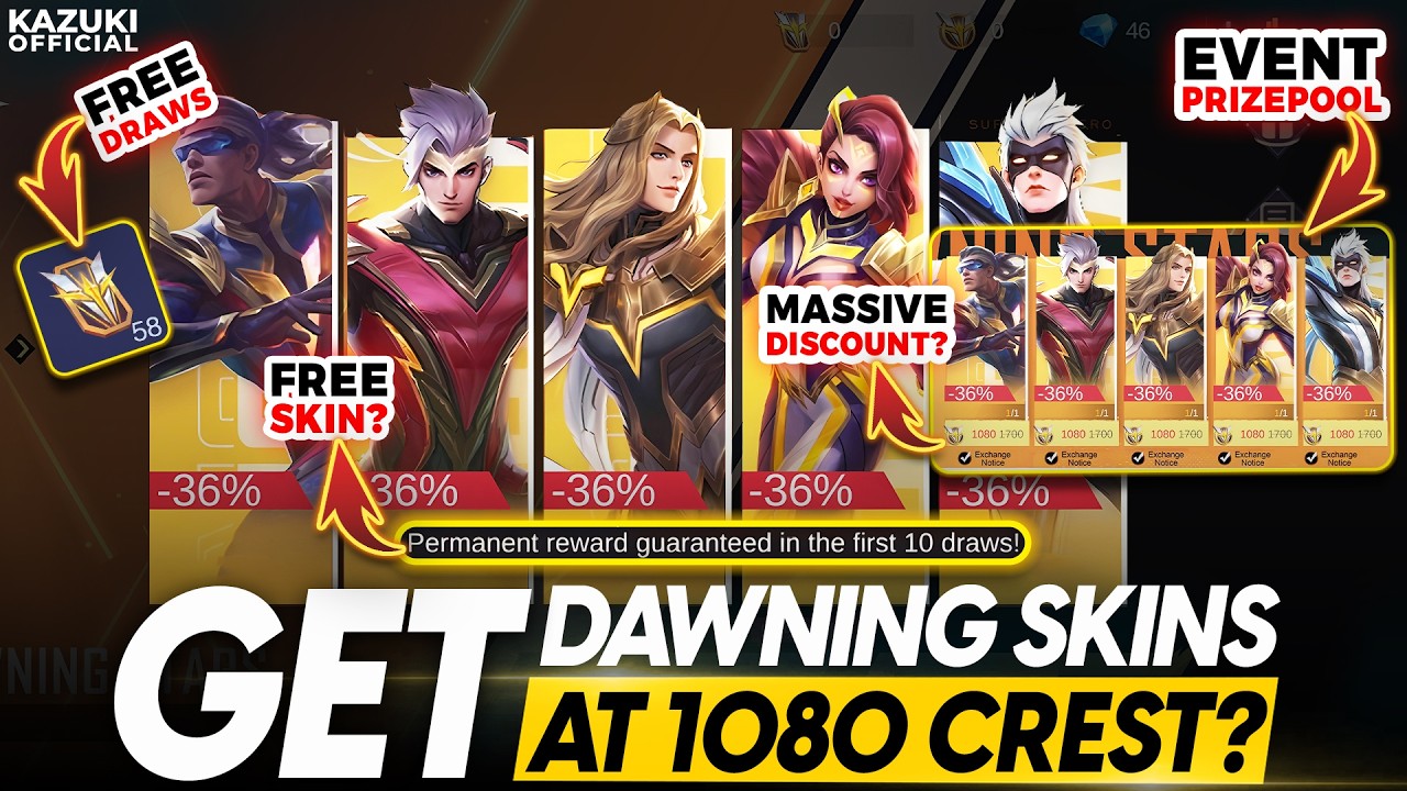 DAWNING STAR RETURNS WITH 36% DISCOUNT ON ALL SKINS?! 2026 HUGE UPDATE