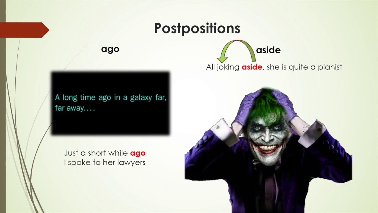 English Prepositions for C1/C2 students