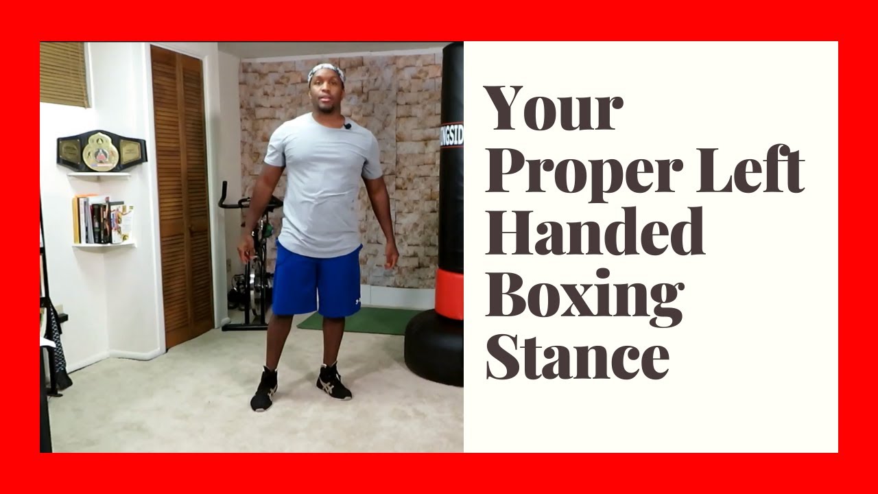 Boxing Stance For Beginners -  Lefties (Southpaw Stance)
