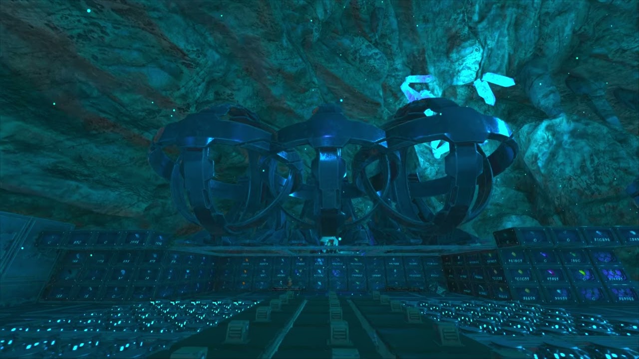 ARK PS5|Mosa Cave Base Tour|#The Underground #Lords #Valhalla #Artic