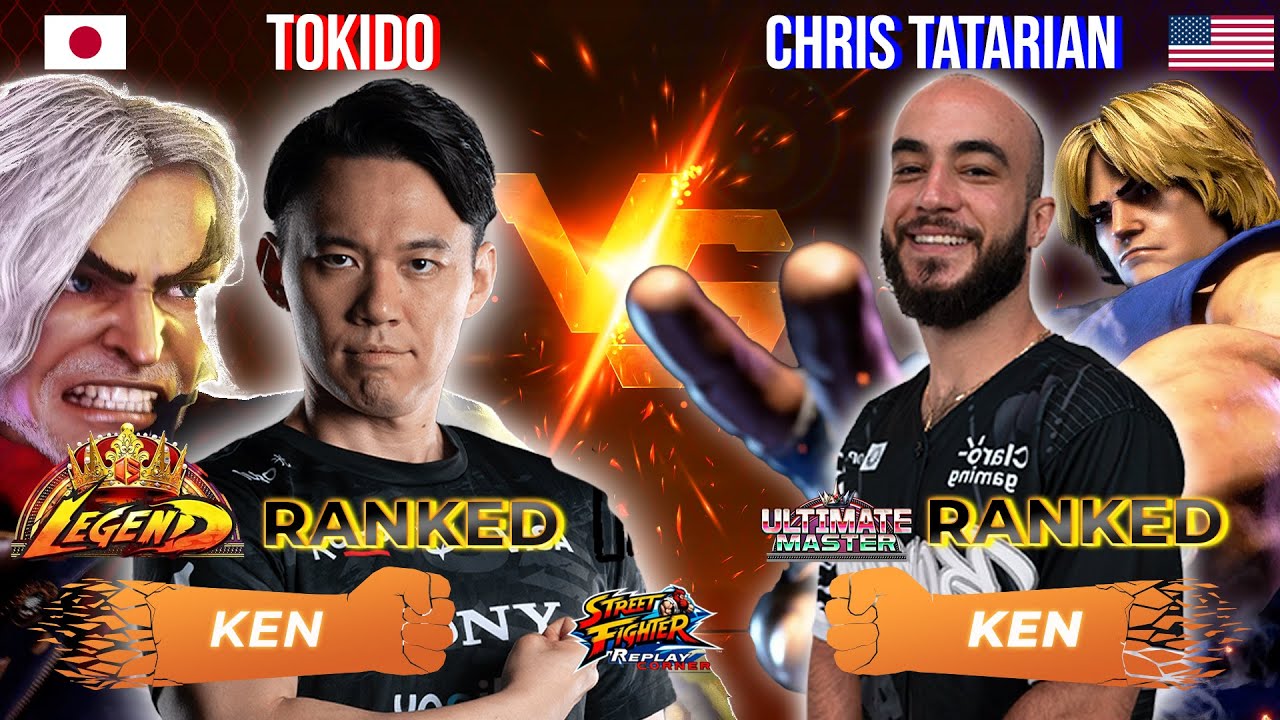 SF6 ✊ TOKIDO (Ken) vs CHRIS TATARIAN (Ken) ✊ High Level Gameplay