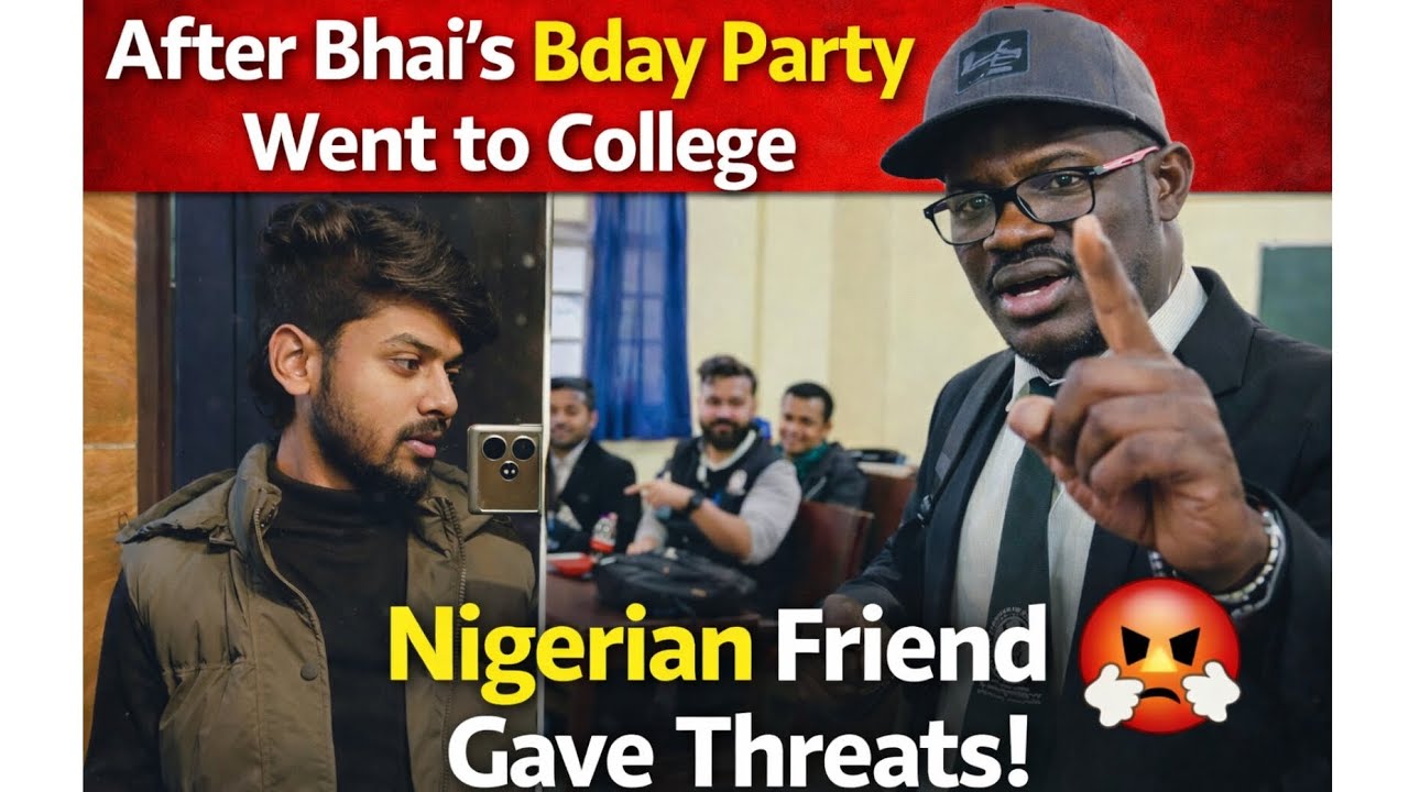 Bhai Ki Bday Party Ke Baad College Gaye To Nigerian Dost Ne Dhamki De Di 😳