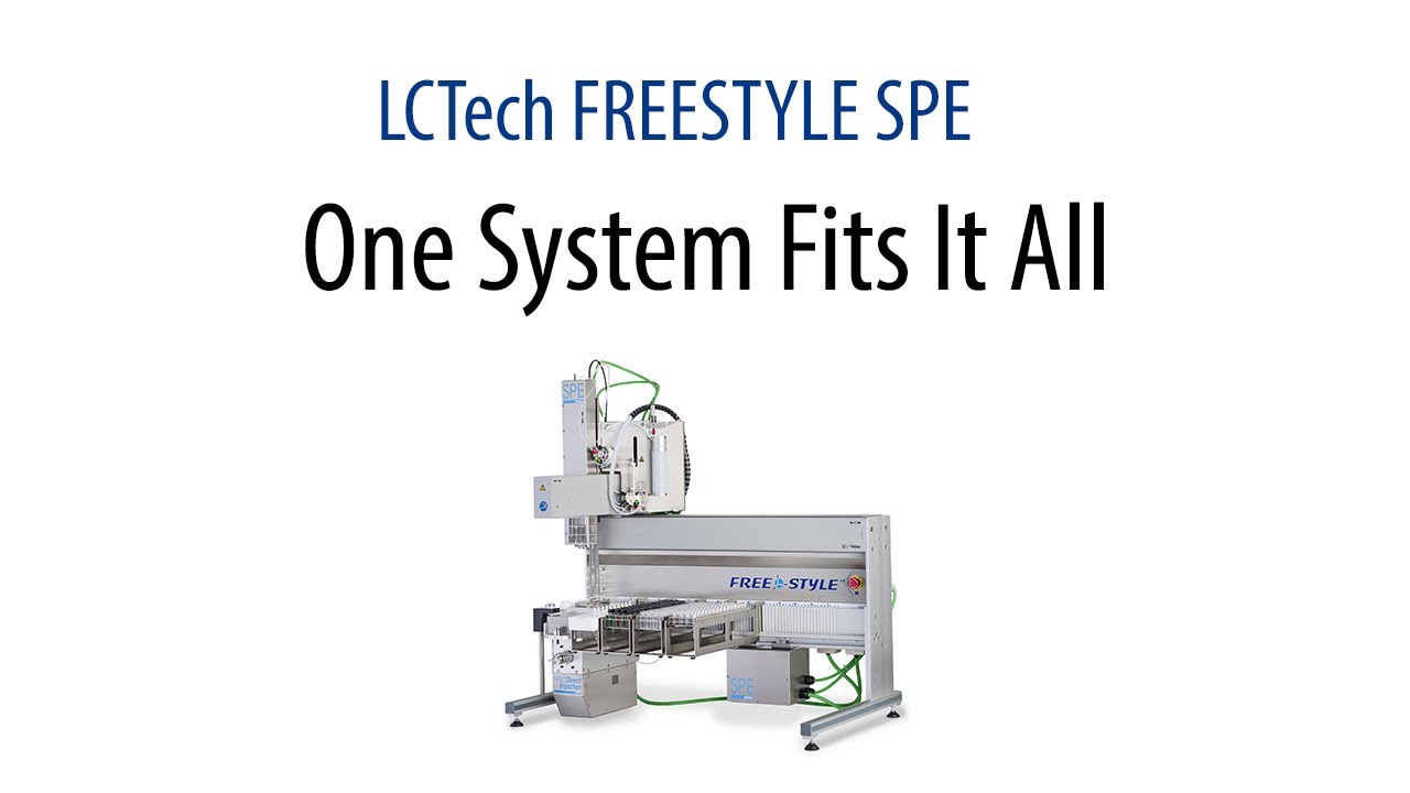 Multiple Applications on Automated Clean-up System FREESTYLE (SPE, GPC, EVAporation, ...)