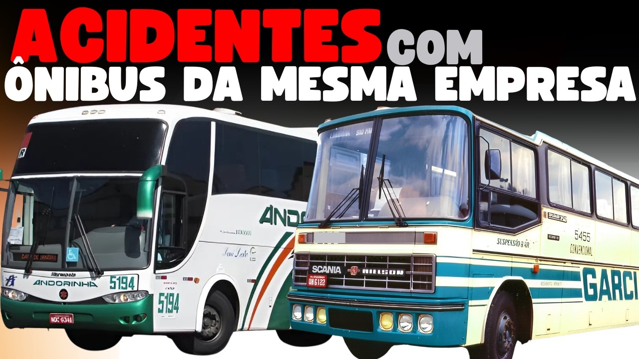 TRÁGICAS COINCIDÊNCIAS EM ACIDENTES COM ÔNIBUS