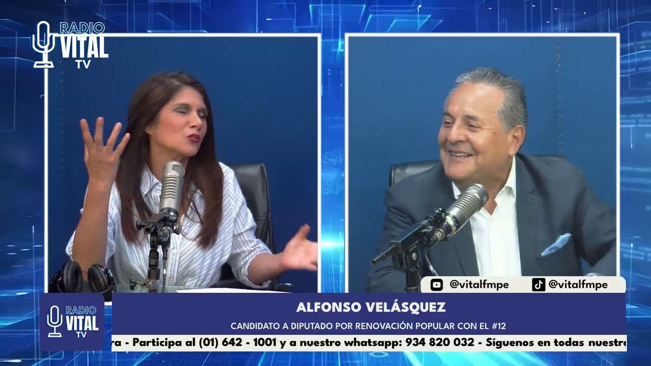 Invitado: Alfonso Velásquez - Candidato a Diputado #12 por Renovación Popular