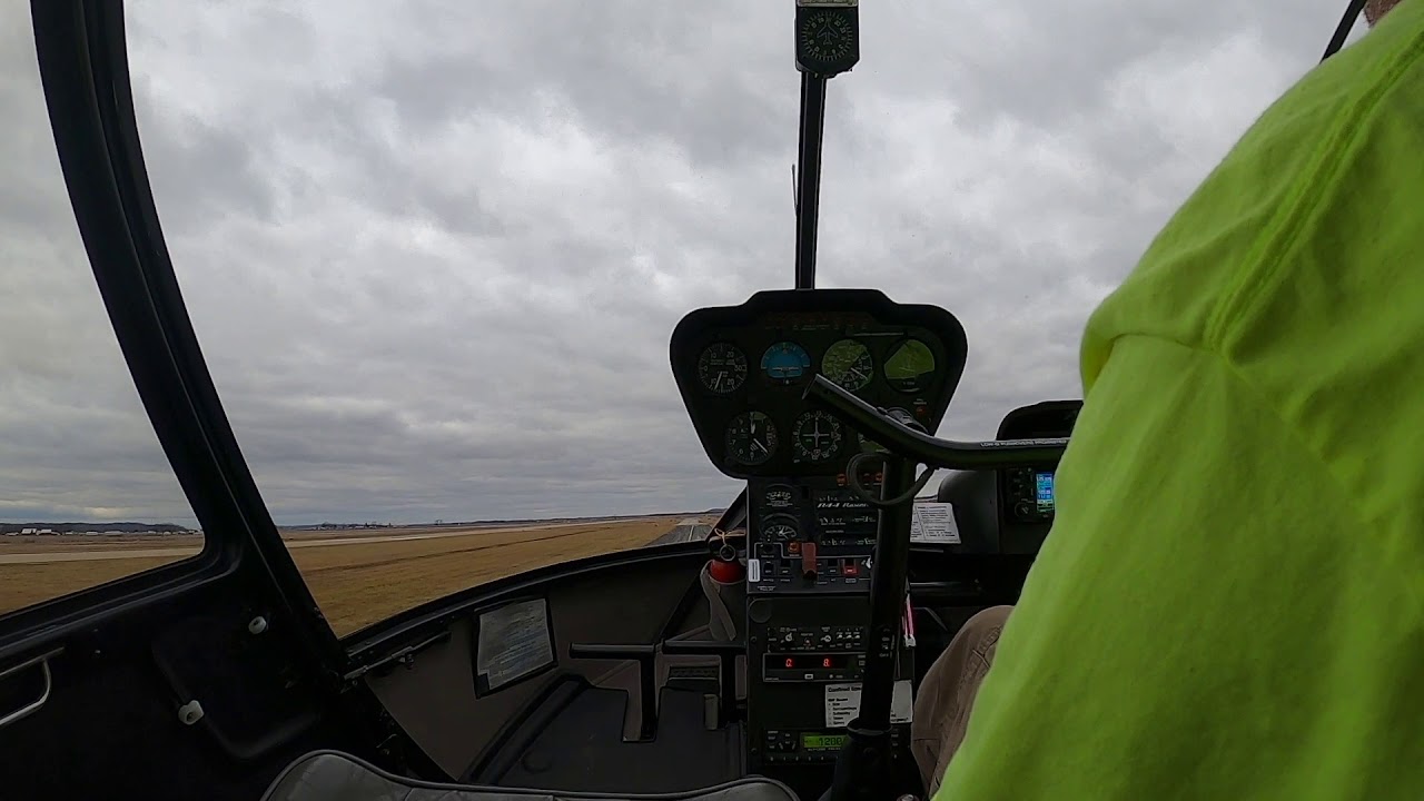 R44 Full Down Autorotations with Paul Salmon, CFII at KCGI