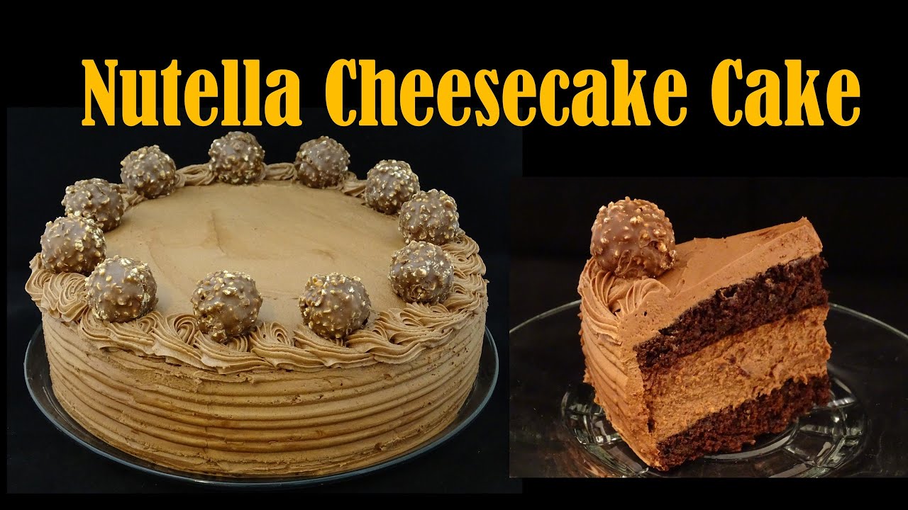 Nutella Cheesecake Cake -with yoyomax12