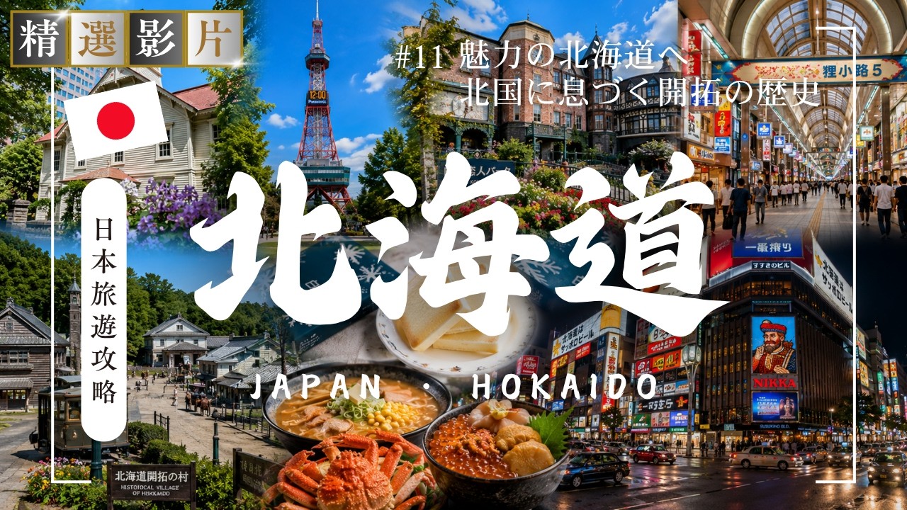 🇯🇵【精選合集】北海道札幌旅遊全攻略 美食 景點 購物一網打盡 帶你走訪當地12個精選景點！｜走讀日本 北海道