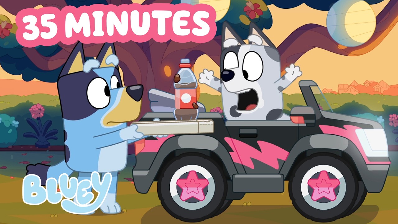 Fun with the Pizza Girls 🍕 | Full Episodes + More Clips 💙 | Bluey