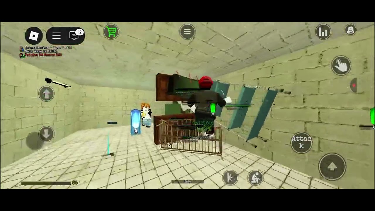 I nearly won but i sadly died (in wave 4):( | Roblox Zombie Survival Garry's Mod