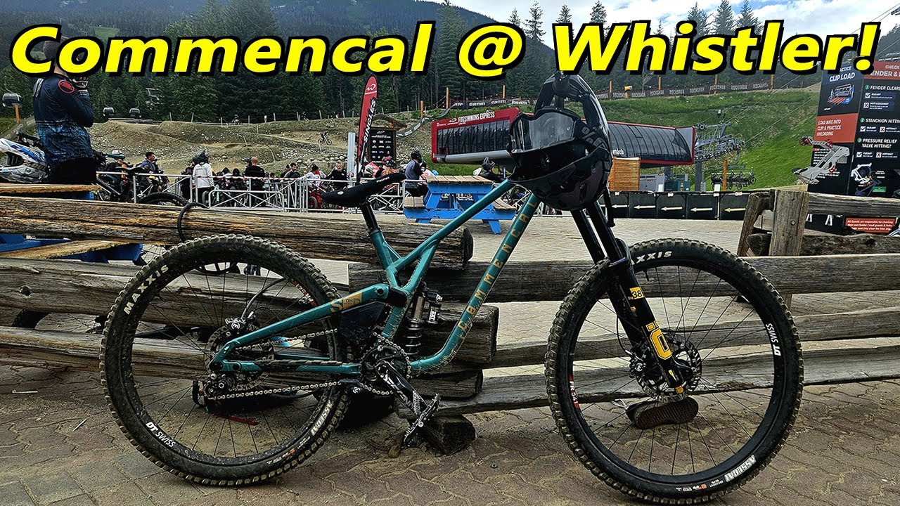 COMMENCAL SUPREME DH V5 (байк-парк Уистлера)