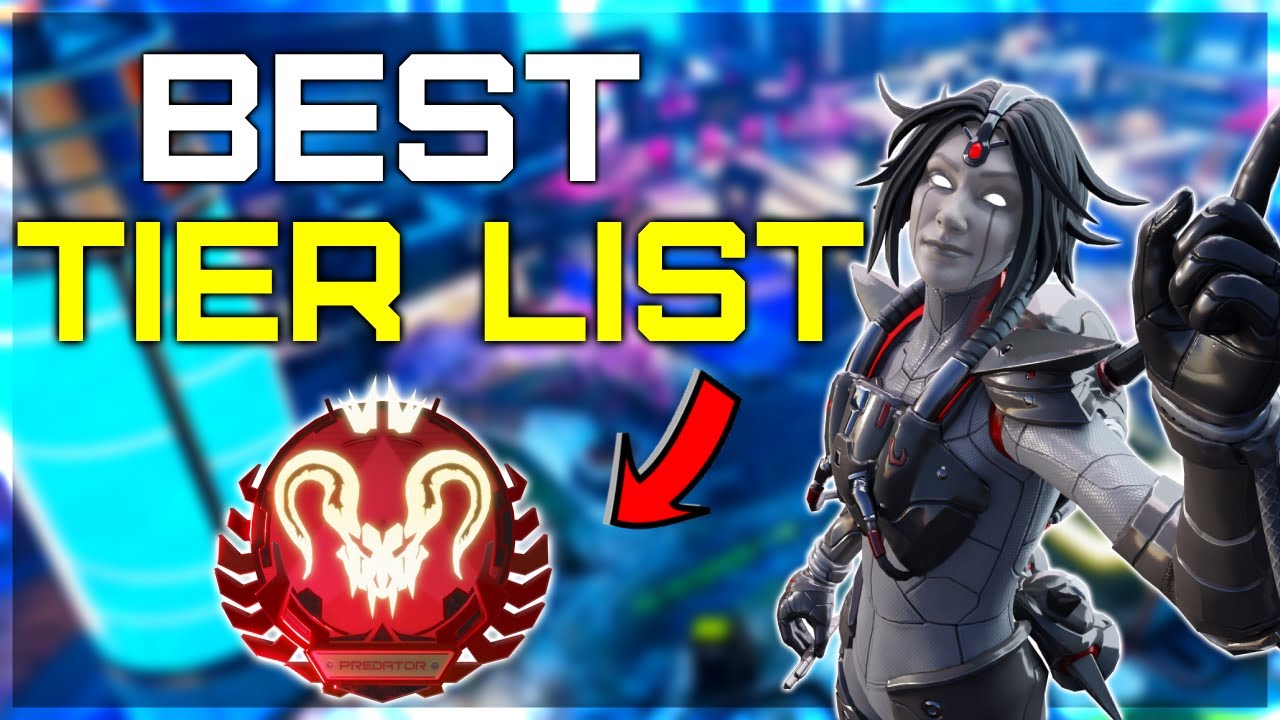 The BEST Legend Tier List For Ranked Arenas S15 [Apex Legends]