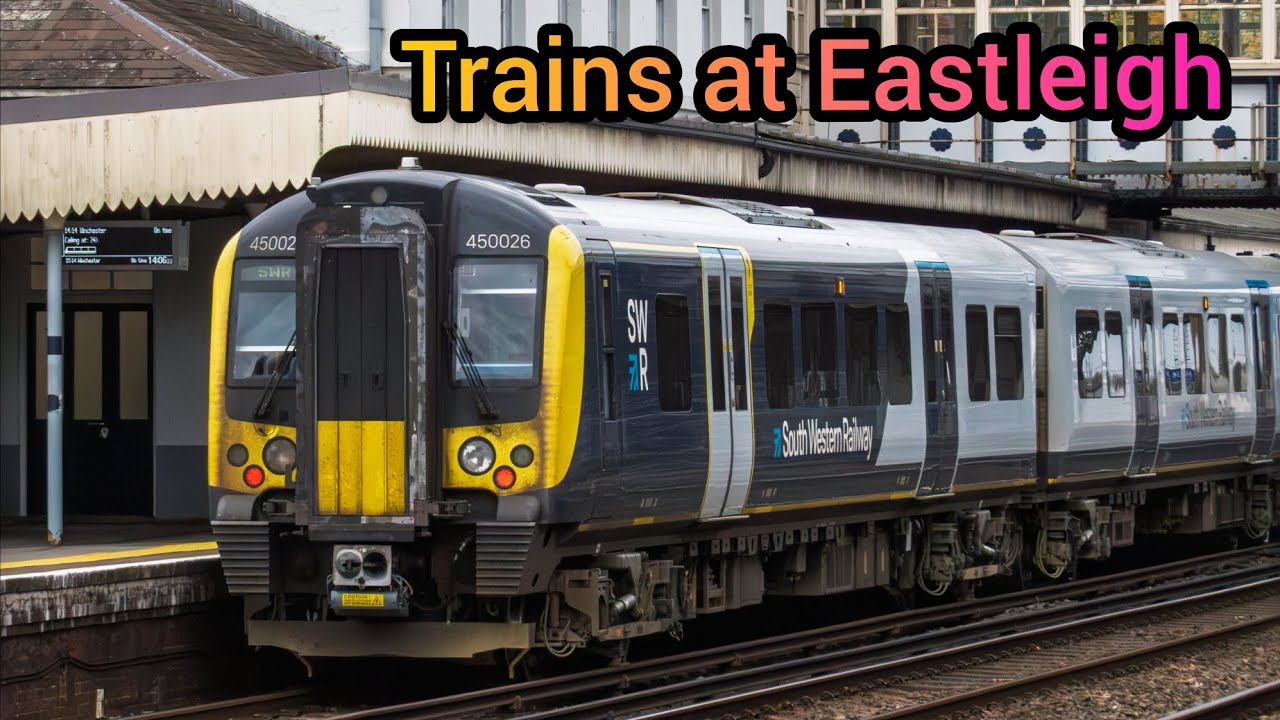 Trains at Eastleigh 18/10/25