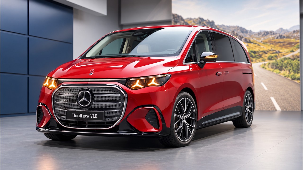 Mercedes VLE 2026 &mdash; семейный электровэн или премиальный шаттл?