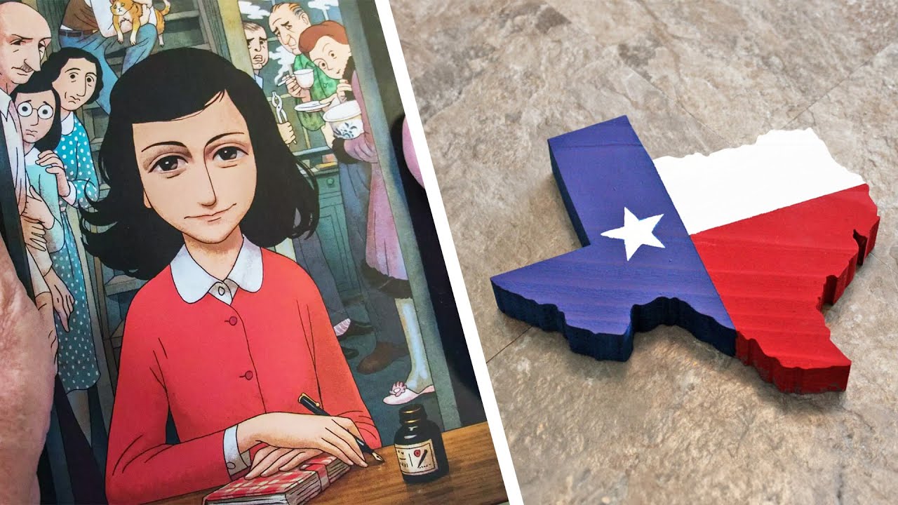 Texas teacher FIRED for assigning illustrated Anne Frank diary