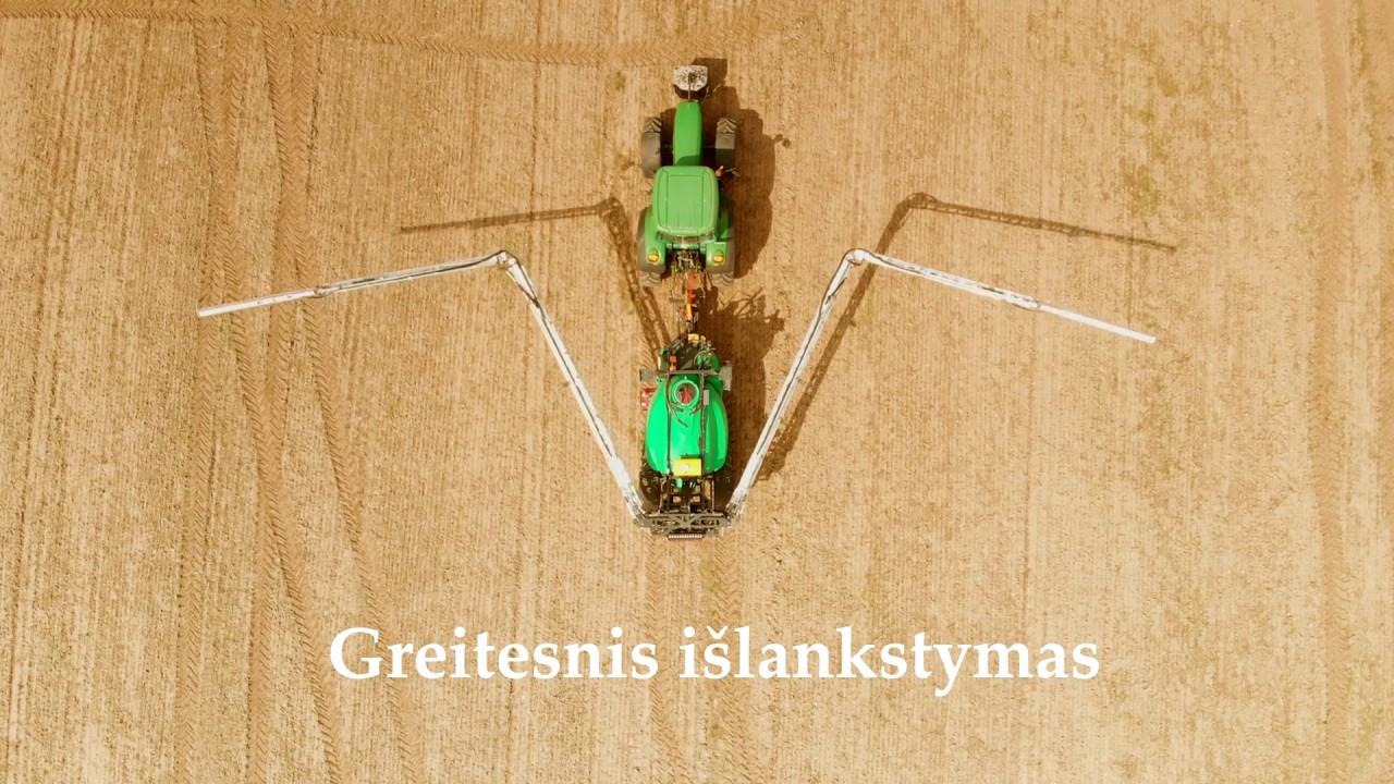 Purkštuvas AGRO 4200 aliuminėmis sijomis