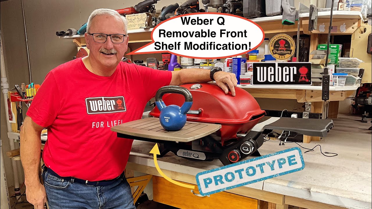 Weber Q Series Front Shelf Prototype! / Should Weber Adapt and Sell This?