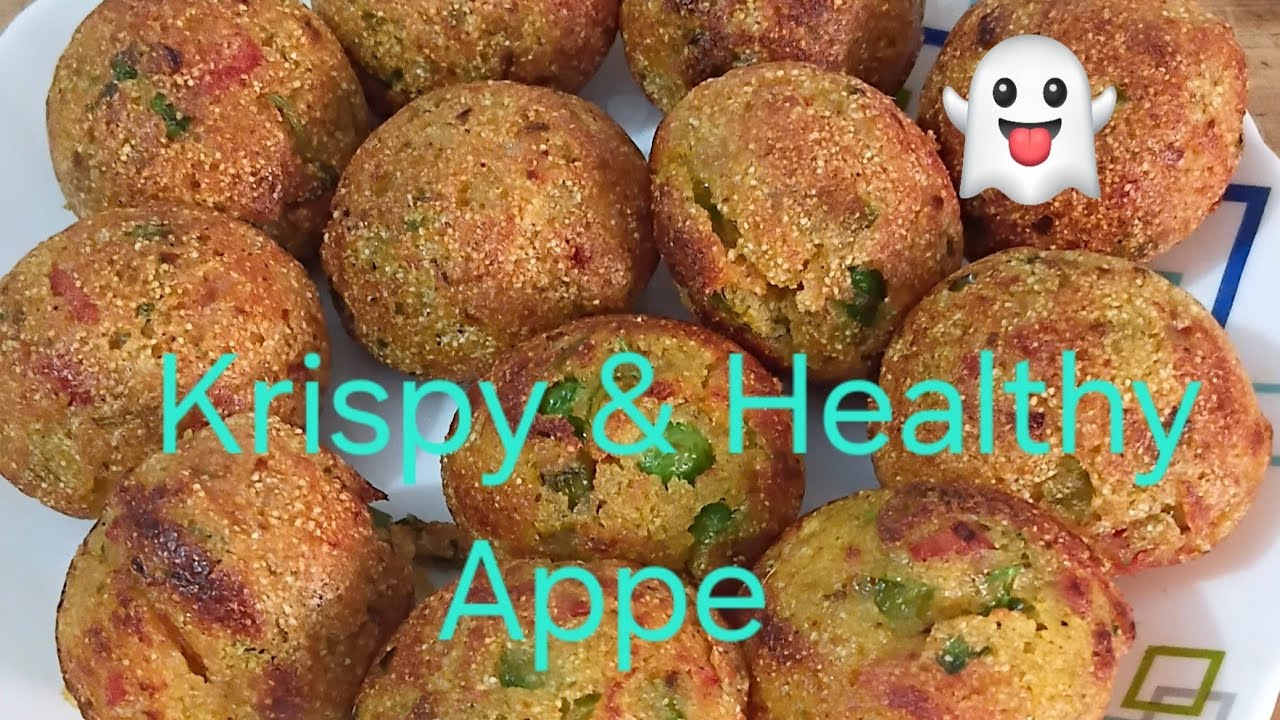  Sooji  Dahi  ke Krispy  & Tasty  Appe Racipe 