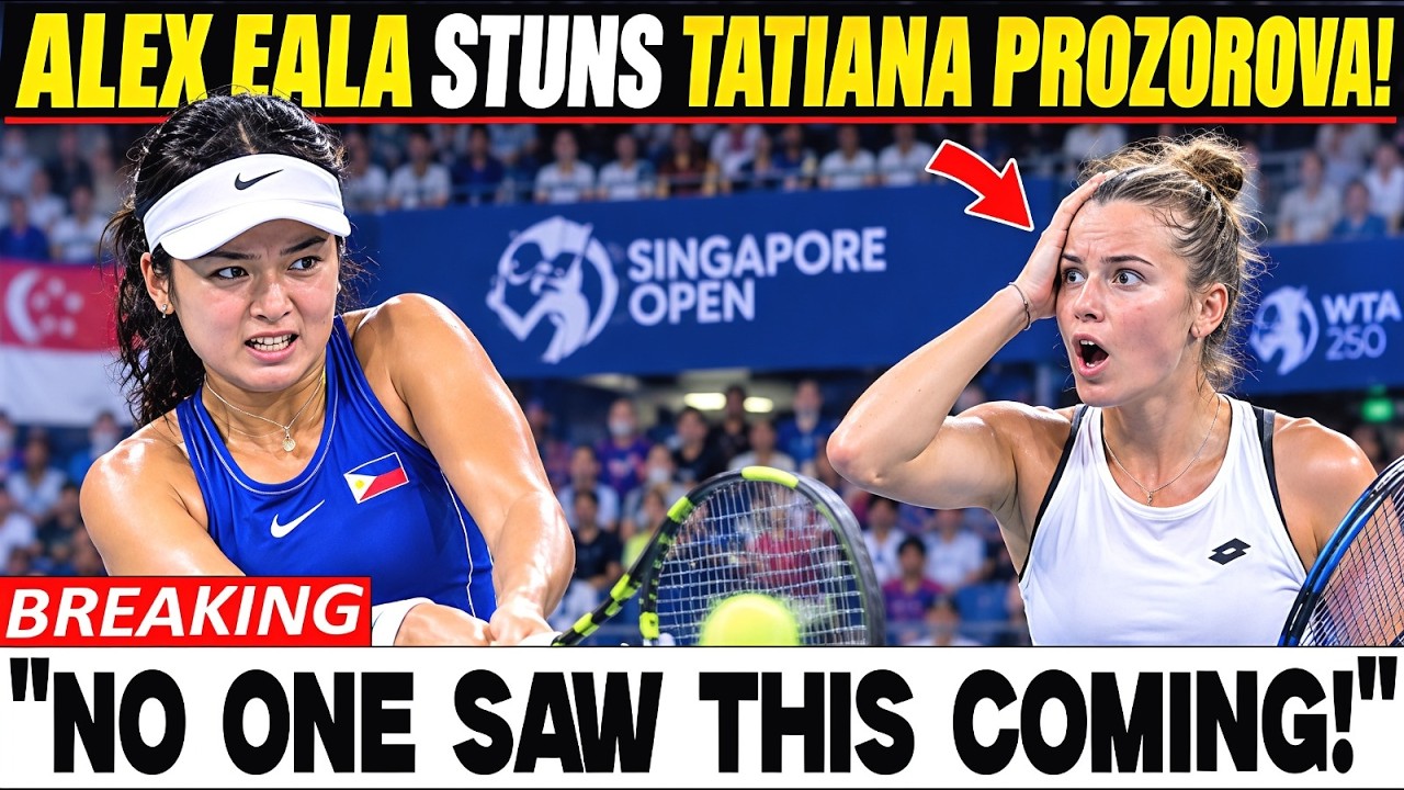 🇵🇭 ALEX EALA HAS DONE IT AGAIN! Singapore ERUPTS After Prozorova Showdown!