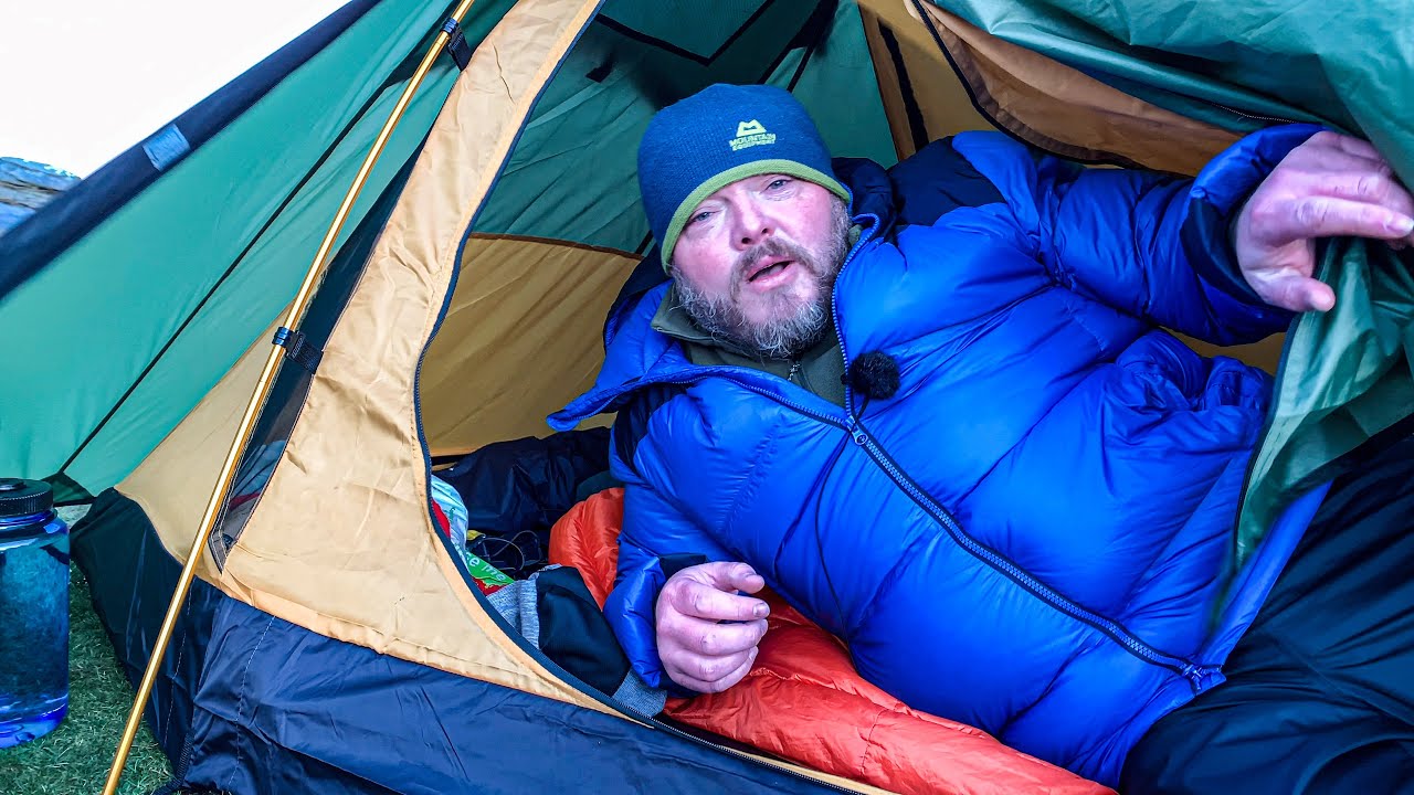 How I stay warm when winter camping in the UK