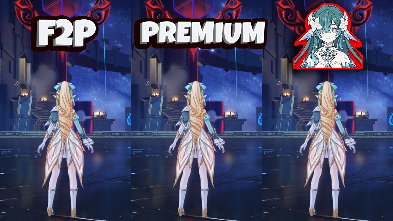 Vesna Spiral Abyss F2P VS Premium