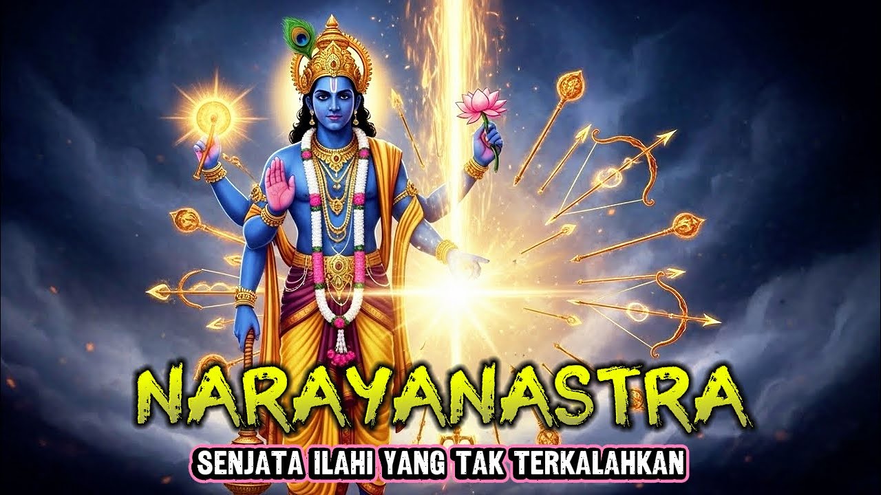 NARAYANASTRA | SENJATA ILAHI MILIK DEWA WISNU YANG TIDAK BISA DIKALAHKAN DENGAN KEKUATAN